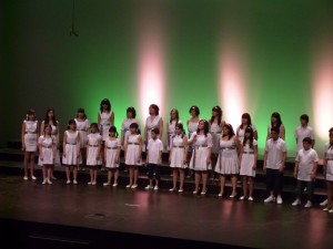 Actuación Coro Conservatorio Valle delNalón